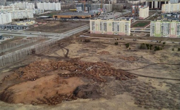В Татарстане с вертолета обнаружили более 100 незаконных свалок