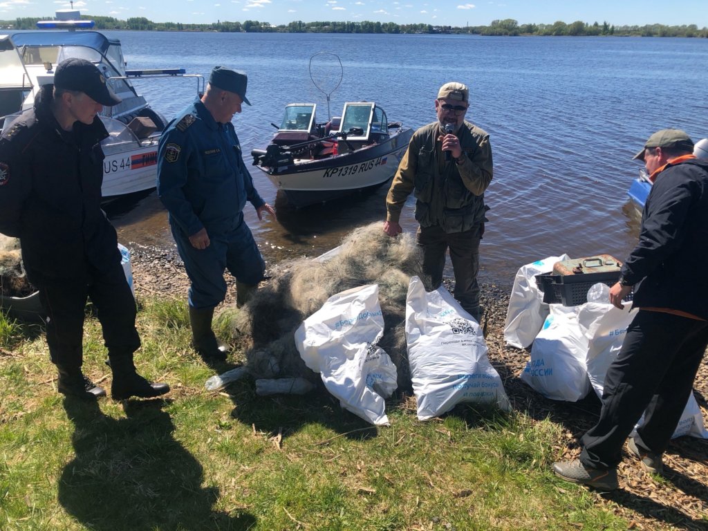 В Костромской области пройдет турнир по очистке водоемов от мусора