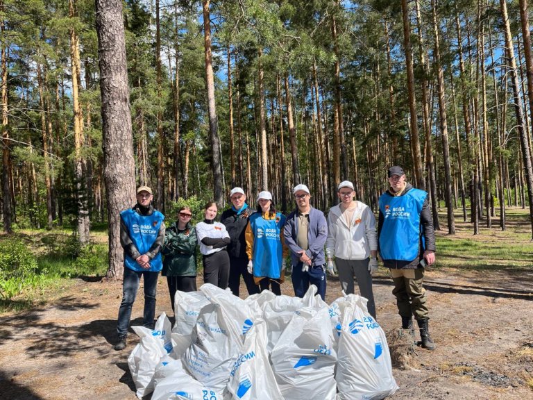 В Пензенской области собрали более 77 кубометров мусора