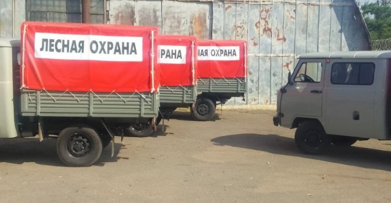 Леса Запорожья будет защищать новая техника