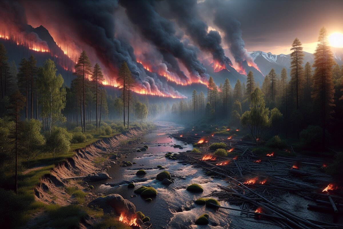 пожарная опасность, лесные пожары