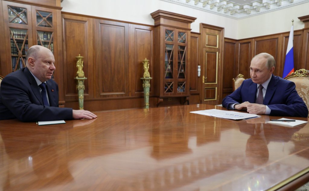 Владимир Путин обсудил с Владимиром Потаниным экологические проекты «Норникеля»