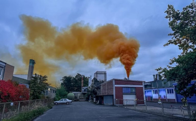 Газовое облако над Ашхаффенбургом: Было, но рассеялось