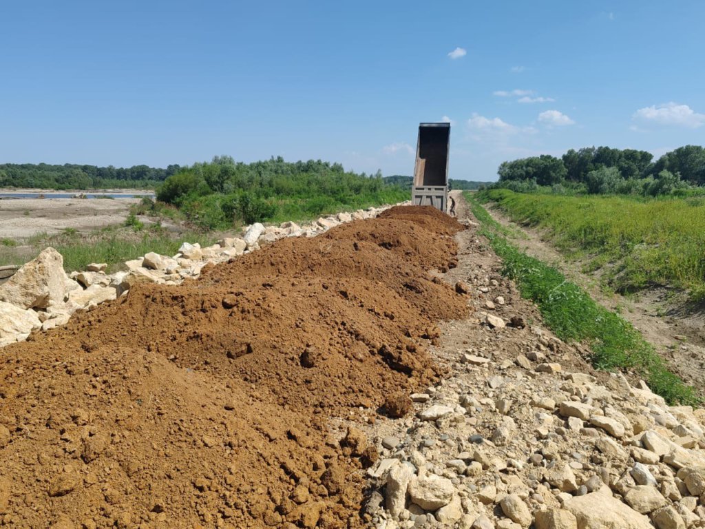 В Адыгее восстановили дамбу, защищающую более 1,7 тыс. жителей