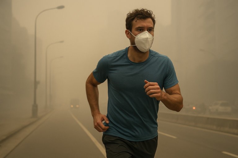 Когда спорт не спасает: высокие концентрации PM2.5 нивелируют эффект тренировок