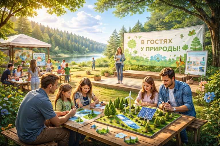 Семейный экомарафон в Нижегородской области продолжится конкурсом экологических проектов