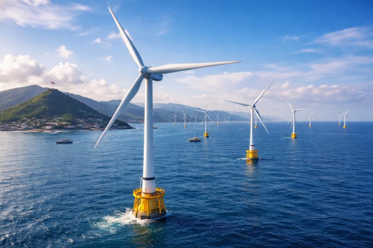 Южная Корея делает ставку на ветер: Hanwha Ocean получило контракт на $1,8 млрд на строительство офшорной ветровой станции