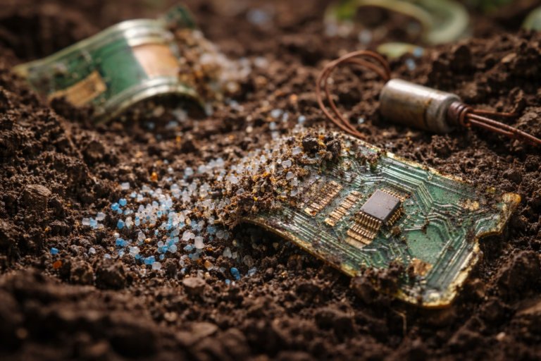 Биоразлагаемая электроника может стать источником микропластика