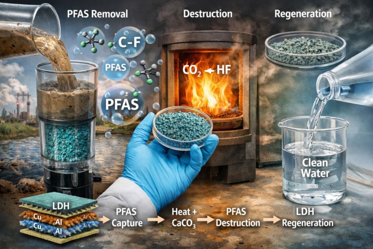 Очистка воды нового уровня: PFAS можно удалять и разрушать за минуты