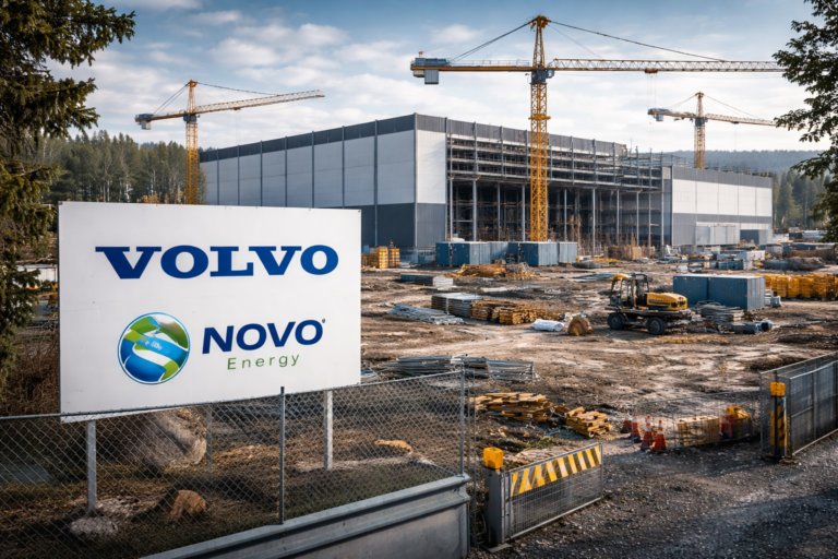 Volvo Cars заморозила проект по выпуску аккумуляторов для электромобилей
