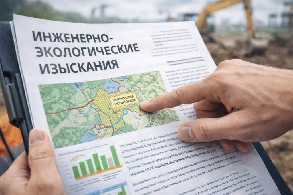 Проведение инженерно-экологических изысканий — по новым правилам