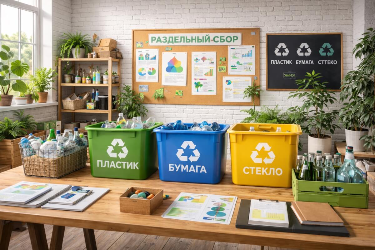 В Москве запускают курс воркшопов о раздельном сборе и экодвижении