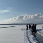 На Северной Двине и Сухоне начались ледорезные работы для предотвращения паводков
