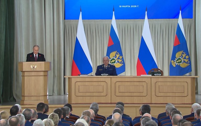Путин: «Актуальная задача – это защита окружающей среды»
