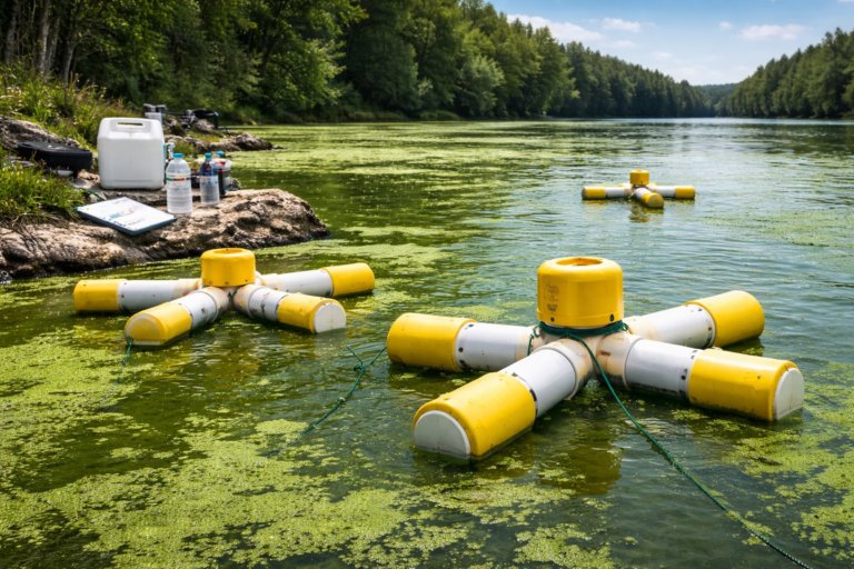 Учёные разработали буи для борьбы с токсичными цветениями водоёмов