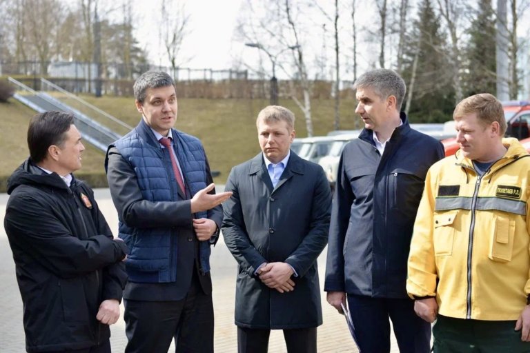 Подмосковью передали новую лесопожарную технику перед сезоном