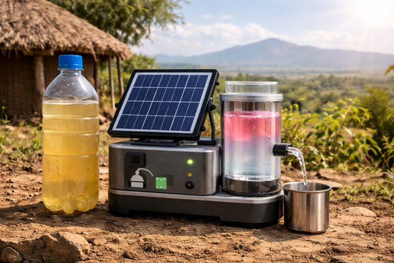 Солнечная очистка воды за час: разработана компактная система дезинфекции для регионов с ограниченной инфраструктурой