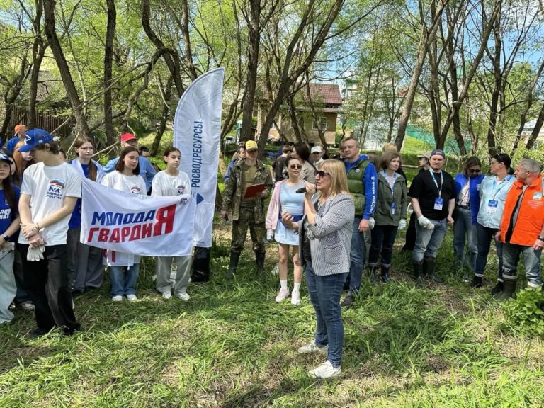 В Сергиевом Посаде прошла акция «Вода России» по очистке берегов Кончуры
