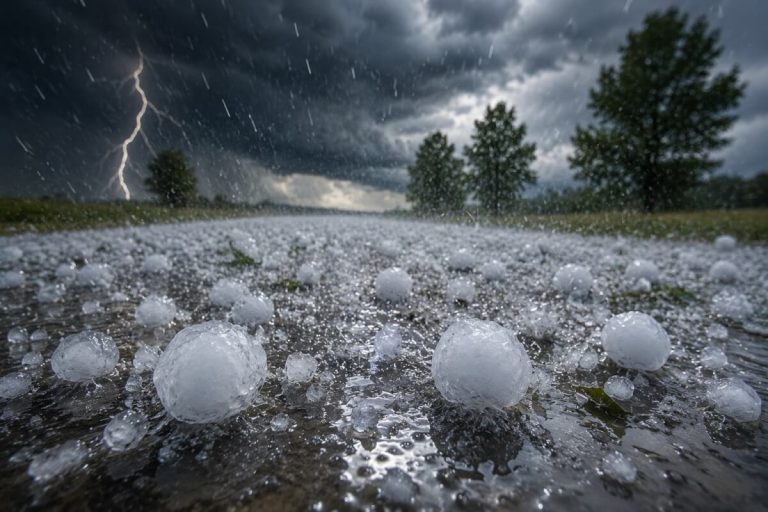 Изменение климата может увеличить ущерб от града почти на 40%