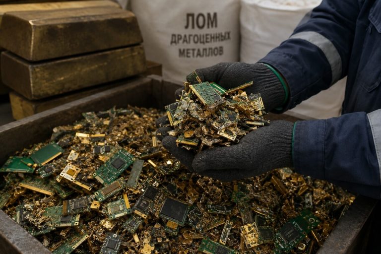 Правительство продлило запрет на вывоз лома и отходов драгметаллов