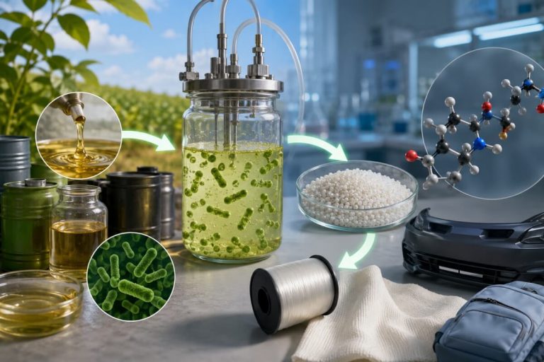 Микроорганизмы открыли путь к низкоуглеродному нейлону