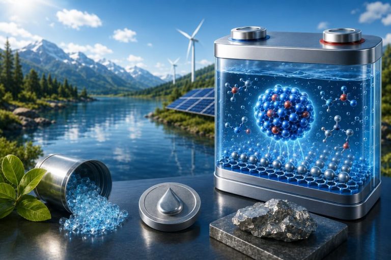 Южнокорейские ученые продлили срок службы водных аккумуляторов с помощью нанодобавки