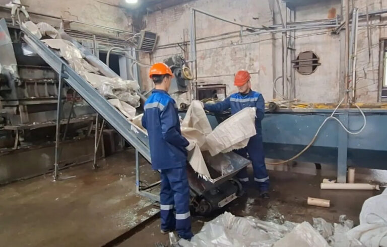 В Хабаровске открыли цех по переработке полиэтилена