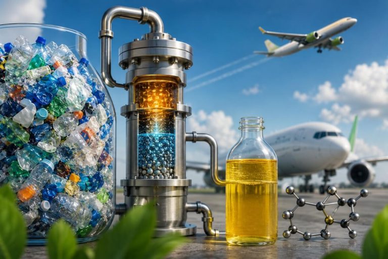 Пластиковый мусор может стать сырьём для авиации
