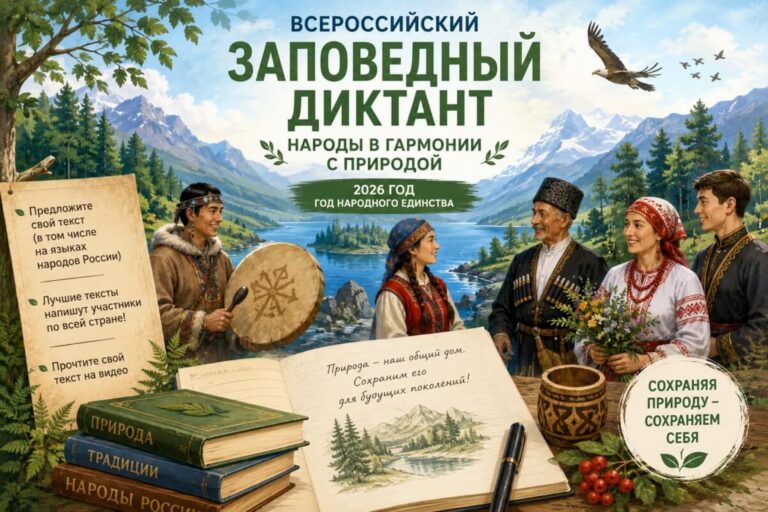 Россиянам предложили дать авторские тексты для «Заповедного диктанта»