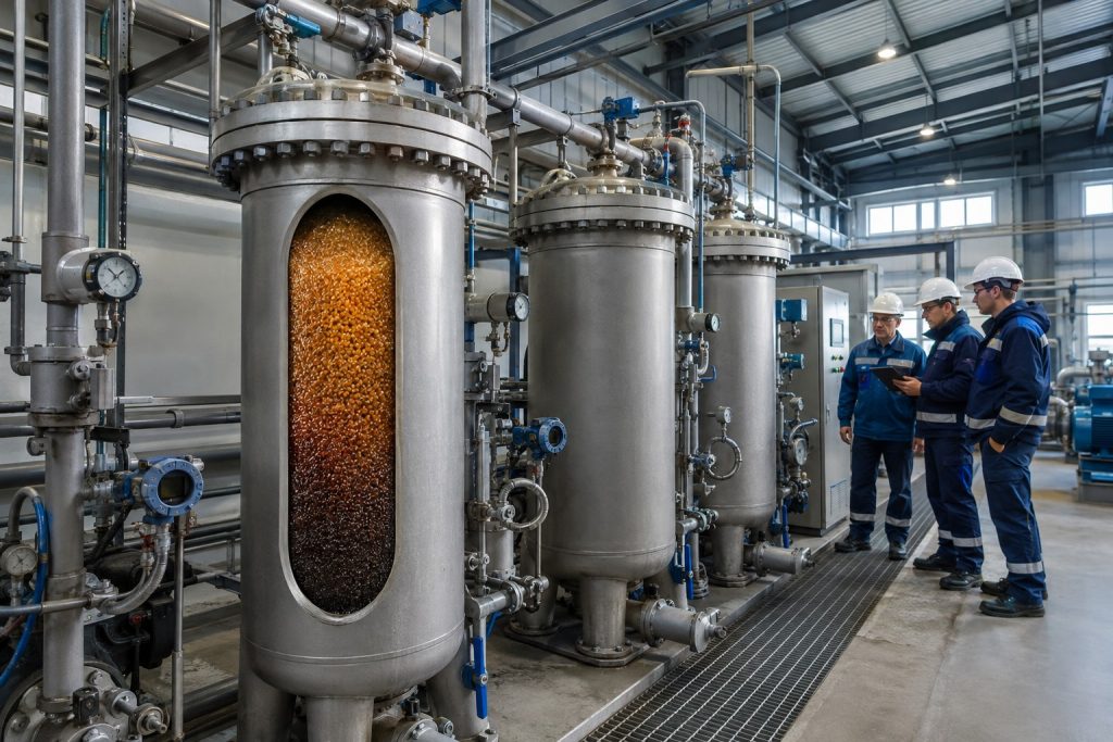 На российских ТЭС испытают технологию восстановления ионообменных фильтров