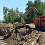 В Волго-Ахтубинской пойме строят новое сооружение для восстановления водного режима