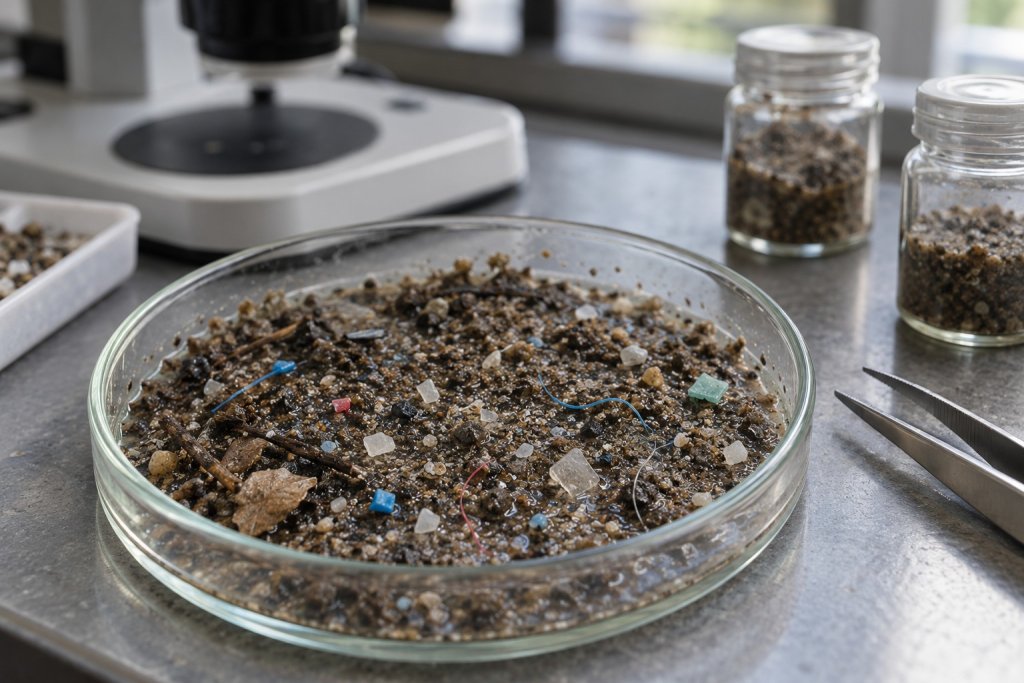 Больше микропластика — не всегда выше риск: учёные сравнили городские водотоки