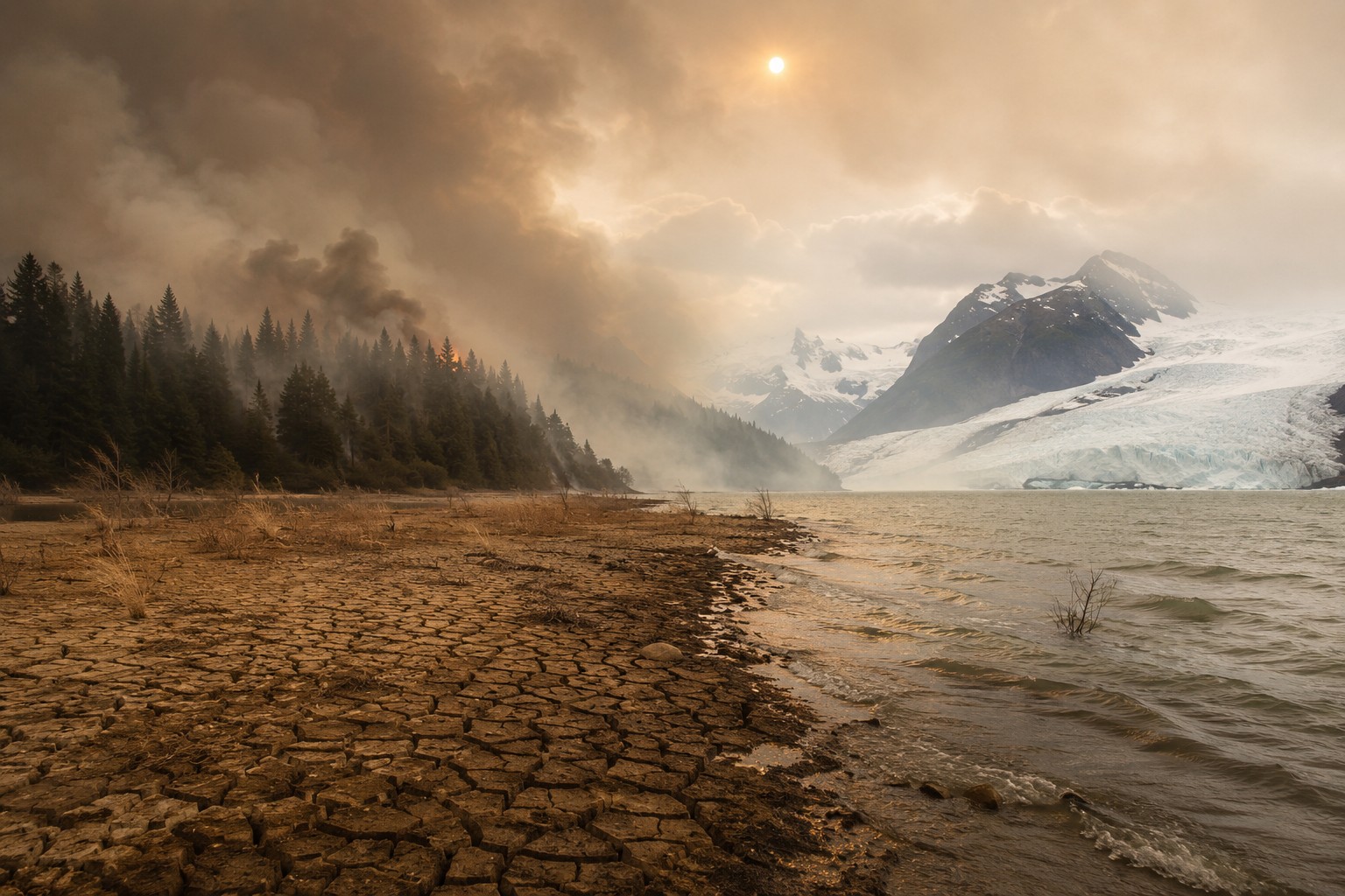 UNEP: глобальное потепление превысит 1,5°C в ближайшие годы
