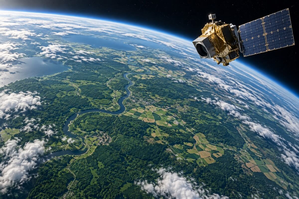 Европа запустила спутник для изучения фотосинтеза по слабому свечению растений