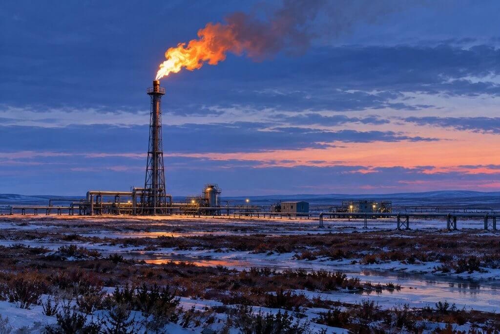 Порог сжигания попутного газа при расчёте платы за выбросы повысили с 5% до 18%