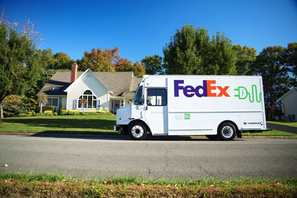 Американская FedEx заказала сразу 2 000 электрогрузовиков