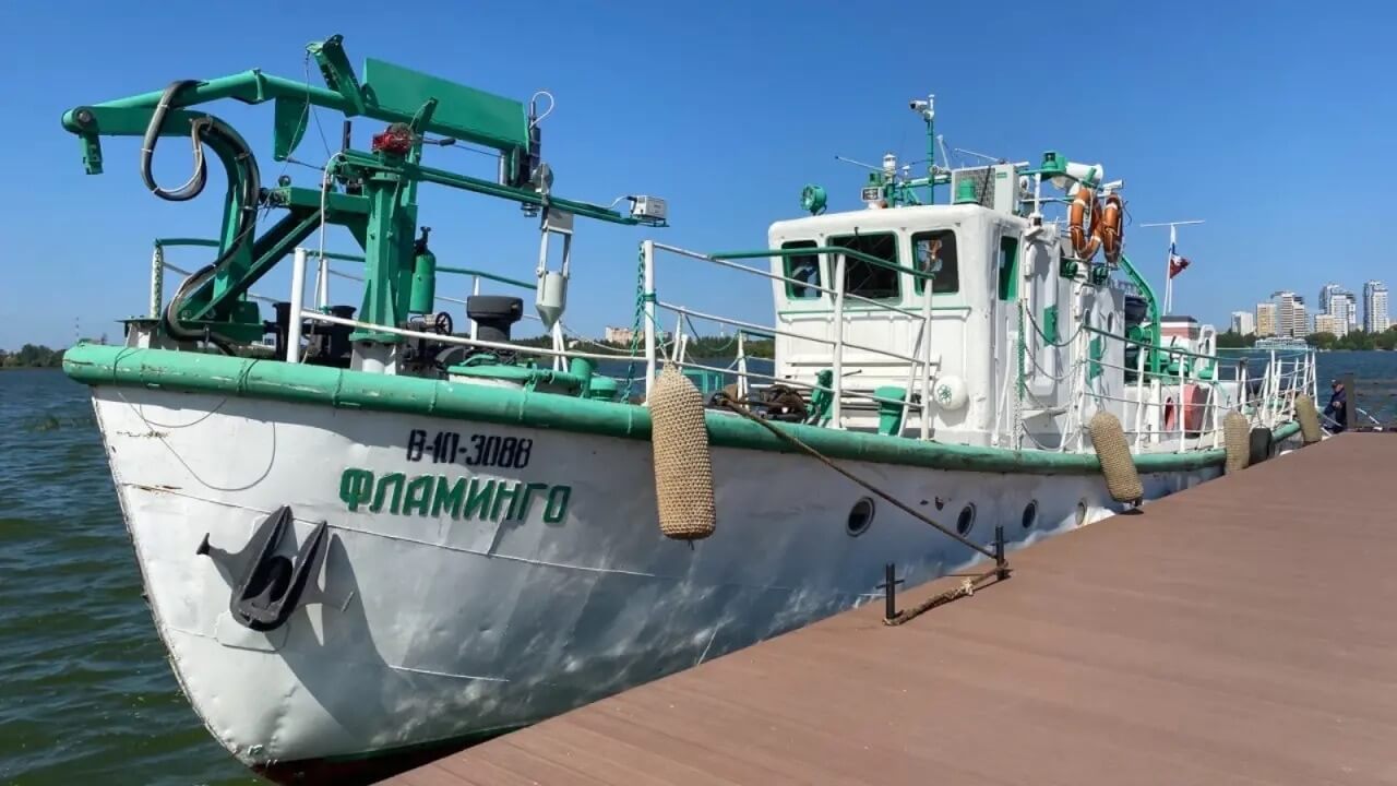 Судна «Фламинго» и «Усков» помогут в исследовании Куйбышевского водохранилища