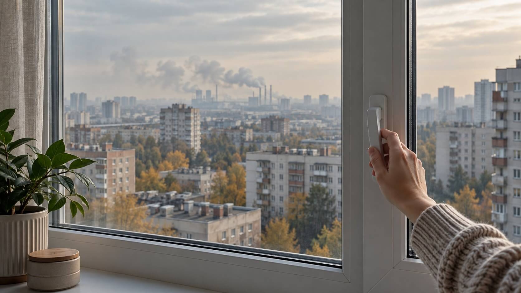 Дым и неприятный запах за окном: как проверить воздух и куда жаловаться